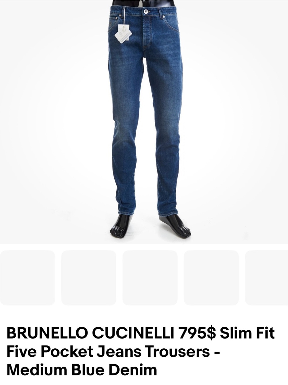 Jeans by Brunello Cucinelli